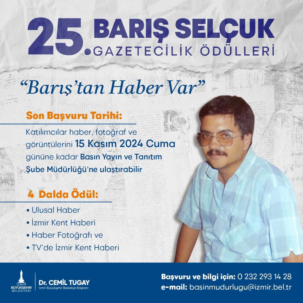 Barış Selçuk Gazetecilik Ödülleri'nde son başvuru yaklaşıyor! Kimler yarışacak?