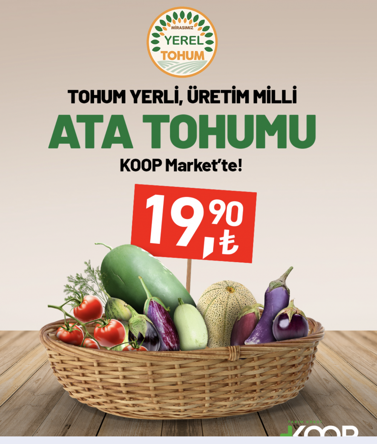 Narlıdere, Bayraklı, Bornova, Karabağlar, Buca, Karşıyaka ve diğer ilçelerde oturanlar: Tarım Kredi Kooperatif Market duyuruda bulundu