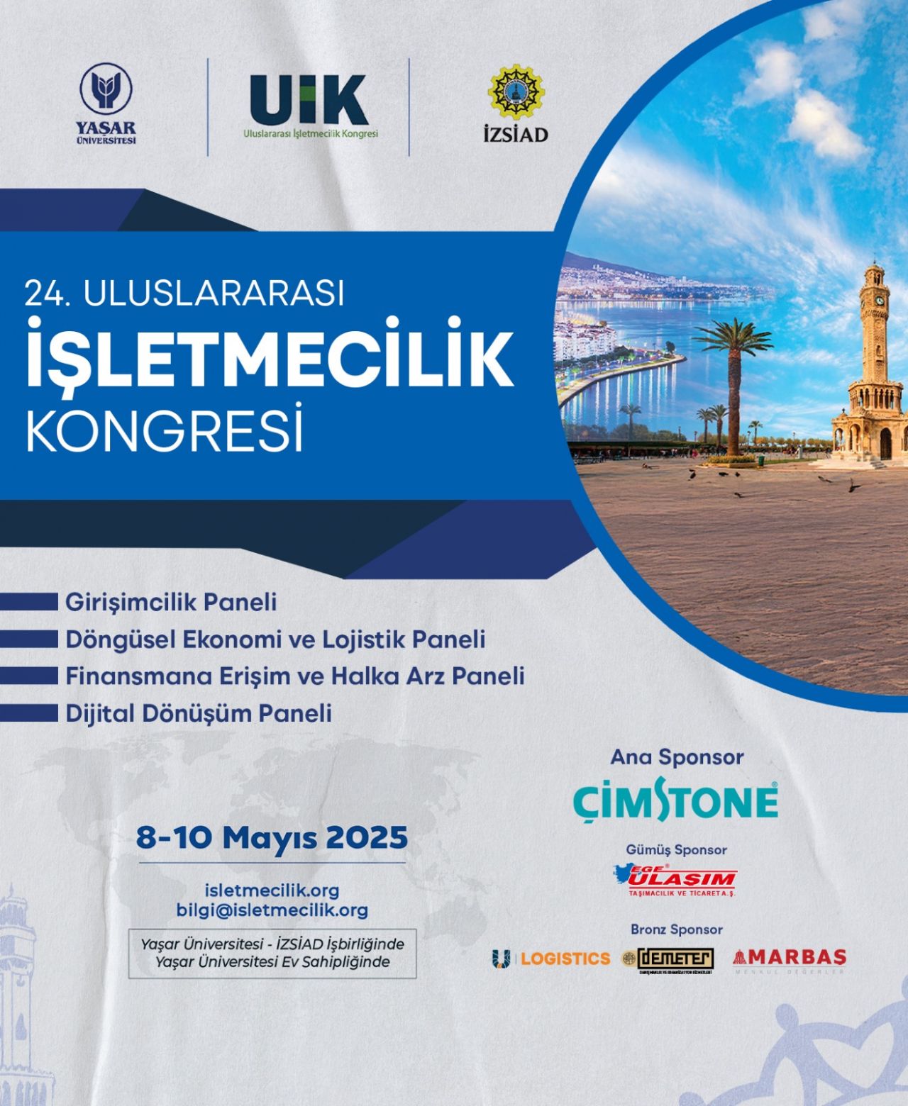 Uluslararası İşletmecilik Kongresi İzmir'de başlıyor