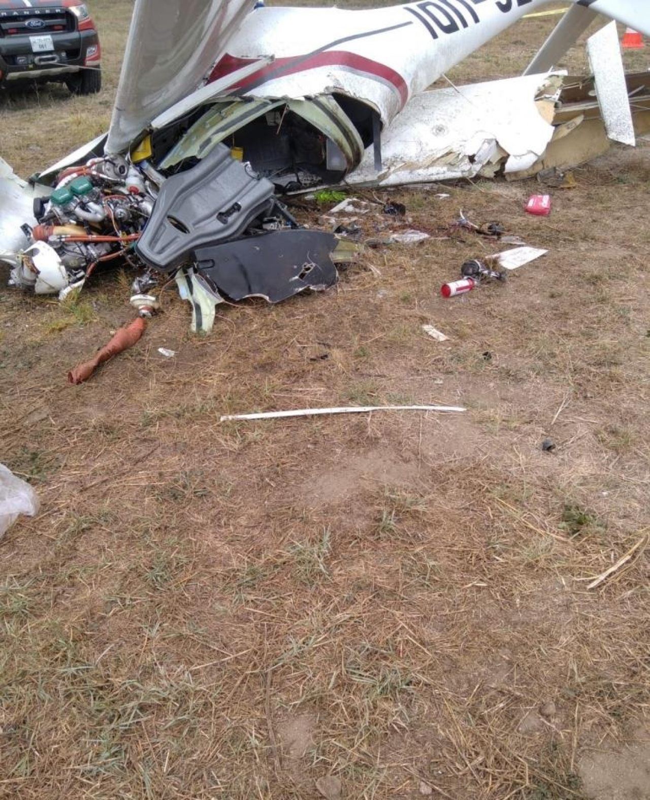 Bursa'da facia! Eğitim uçağı düştü