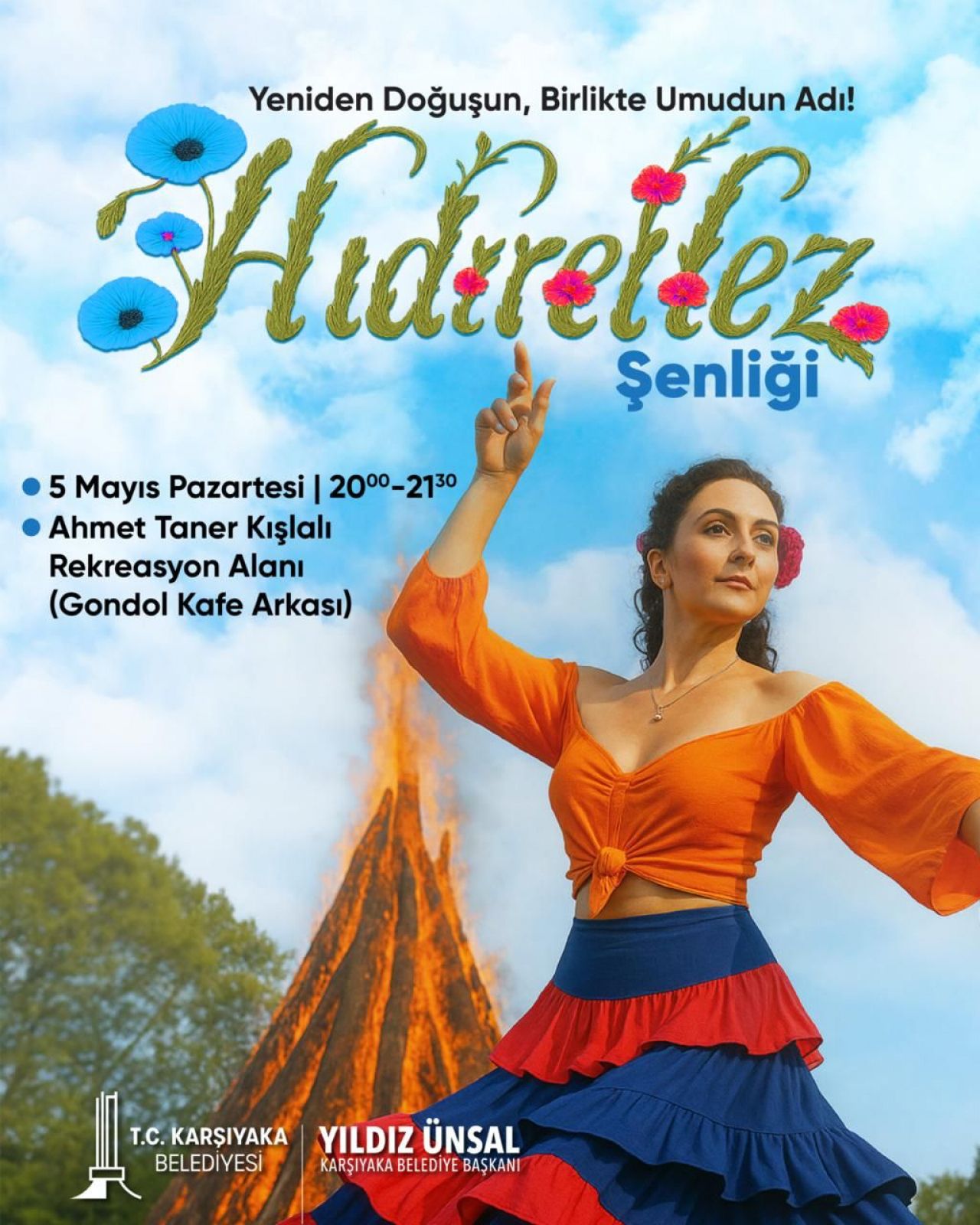 Hıdırellez'in bereketi Karşıyaka'da şenlikle kutlanacak