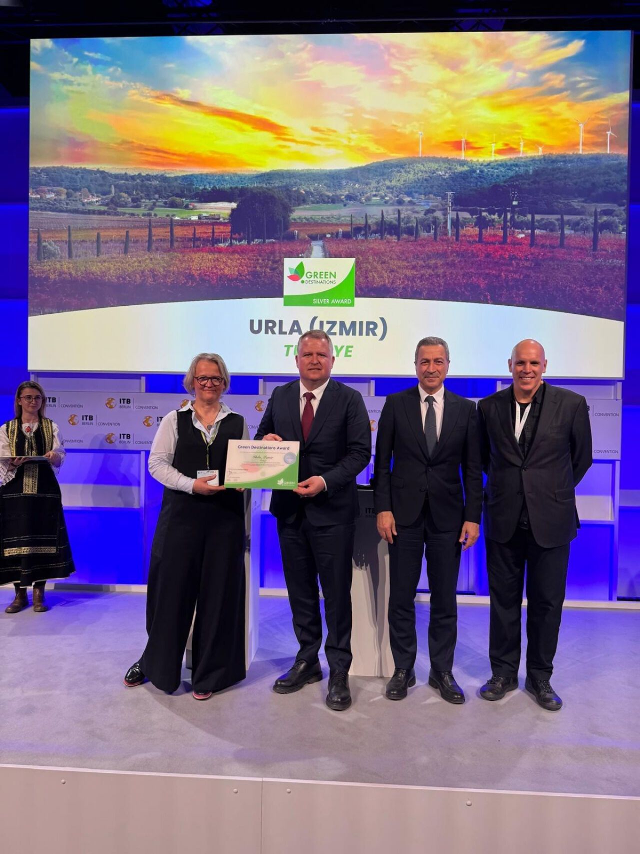 Türkiye'de bir ilk: People's Choice ödülü Urla'nın