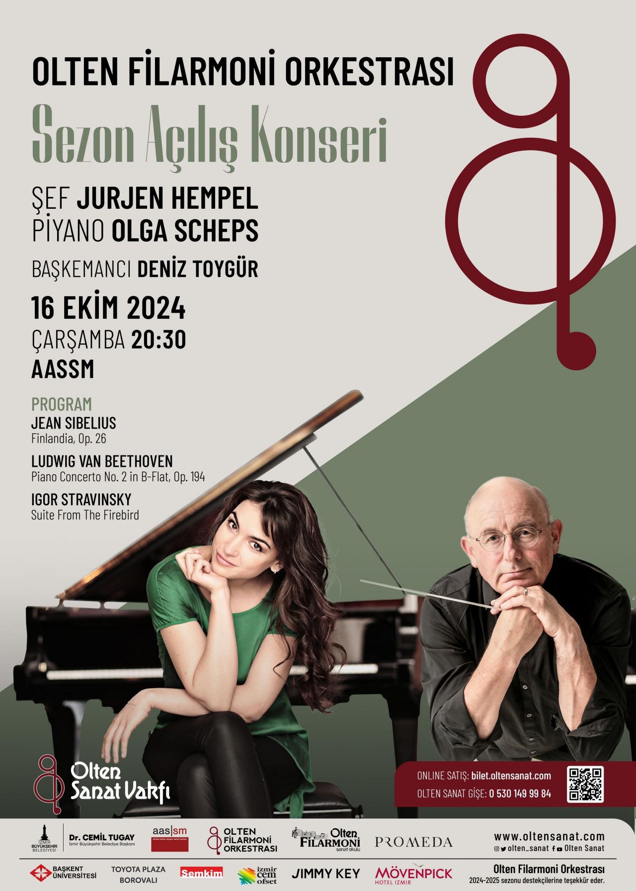 Açılış konseri Olga Scheps'ten