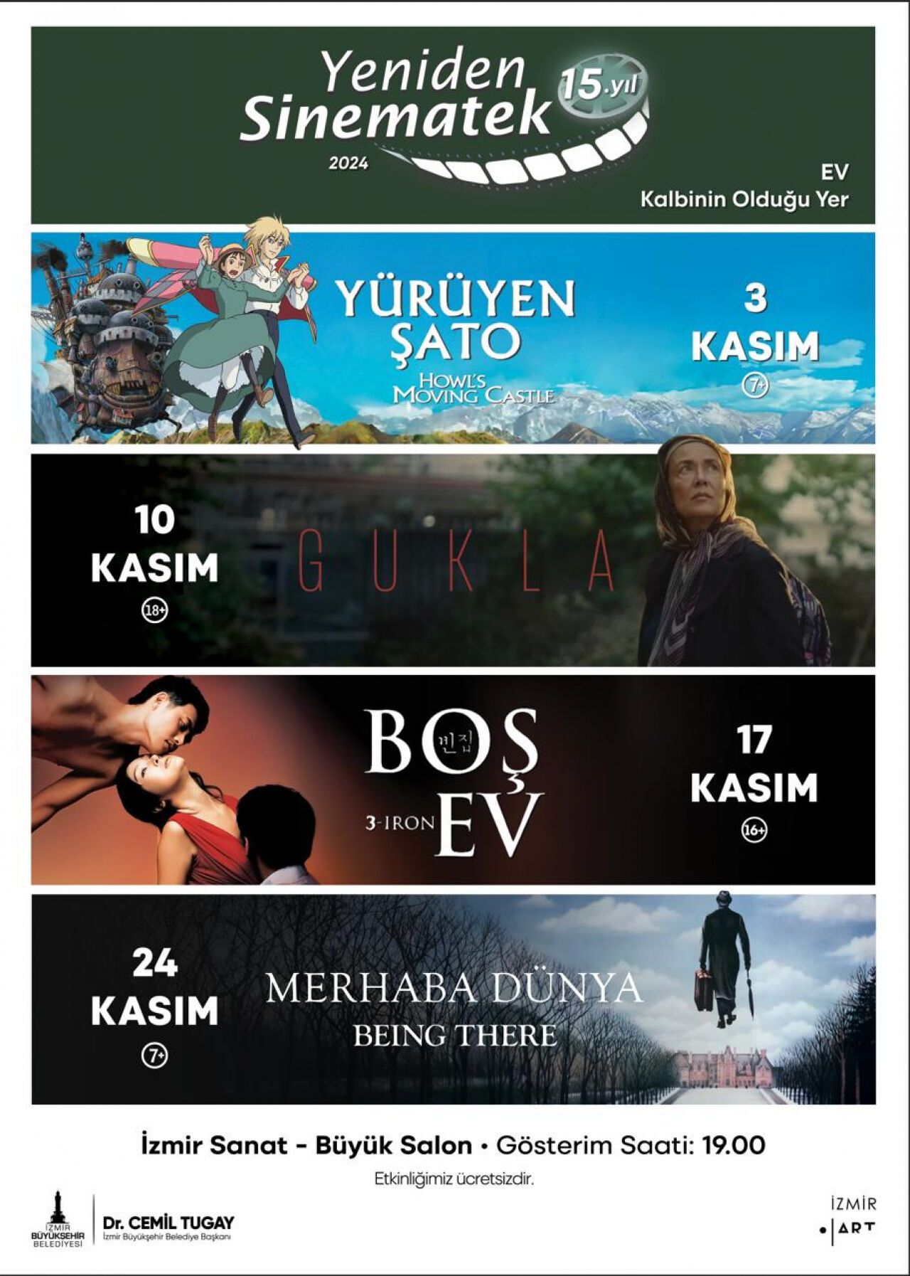 Kasım ayında İzmir'de kültür ve sanat coşkusu başlıyor!