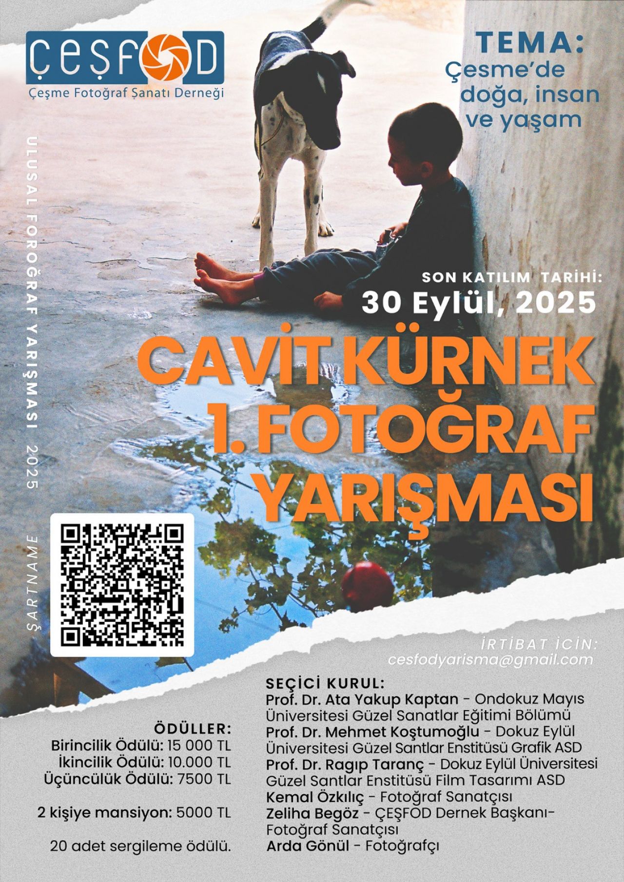 Cavit Kürnek'in anısına fotoğraf çek, 15 bin lira ödül kazan!