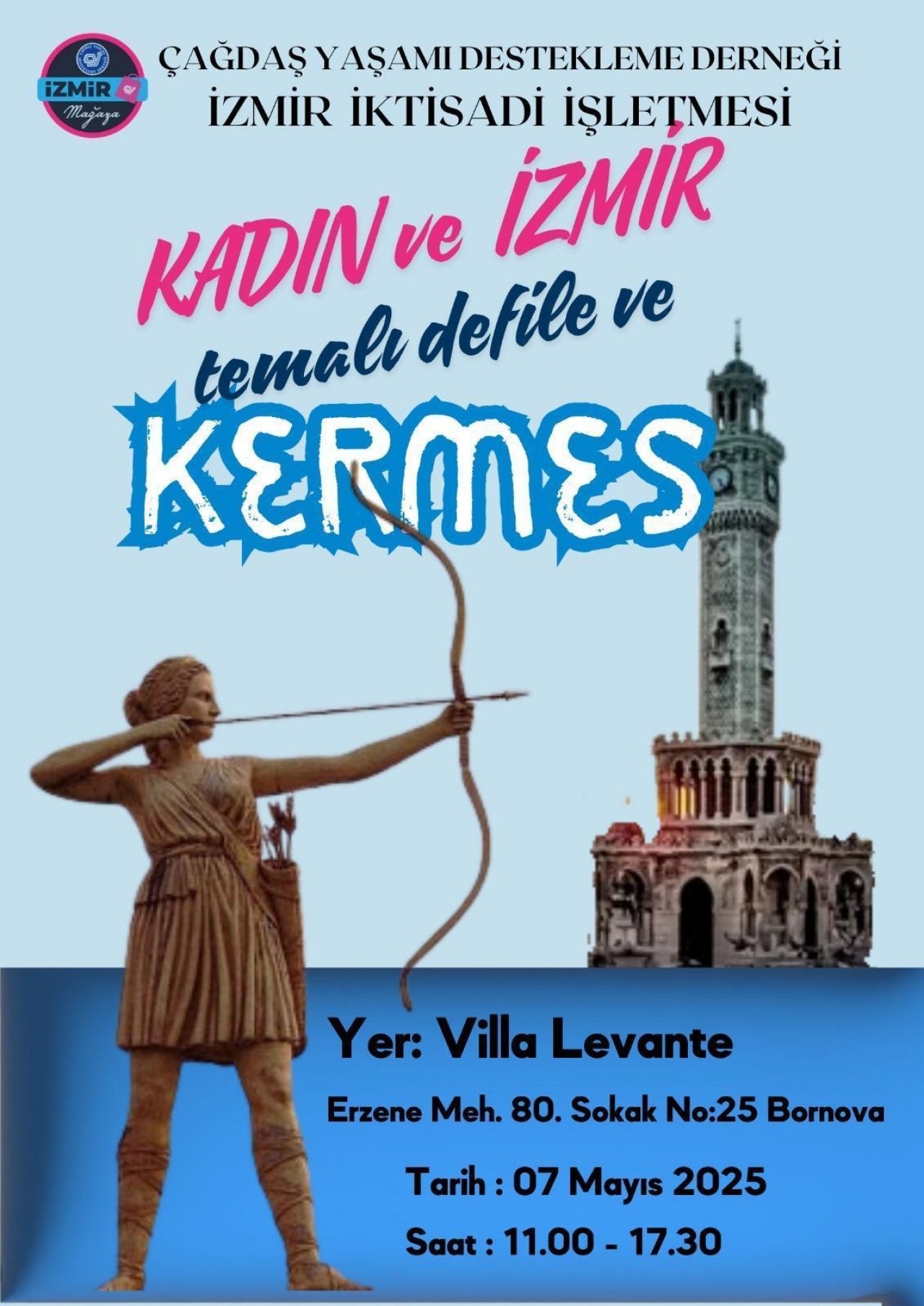 ÇYDD'den 'Kadın ve İzmir' temalı bahar kermesi