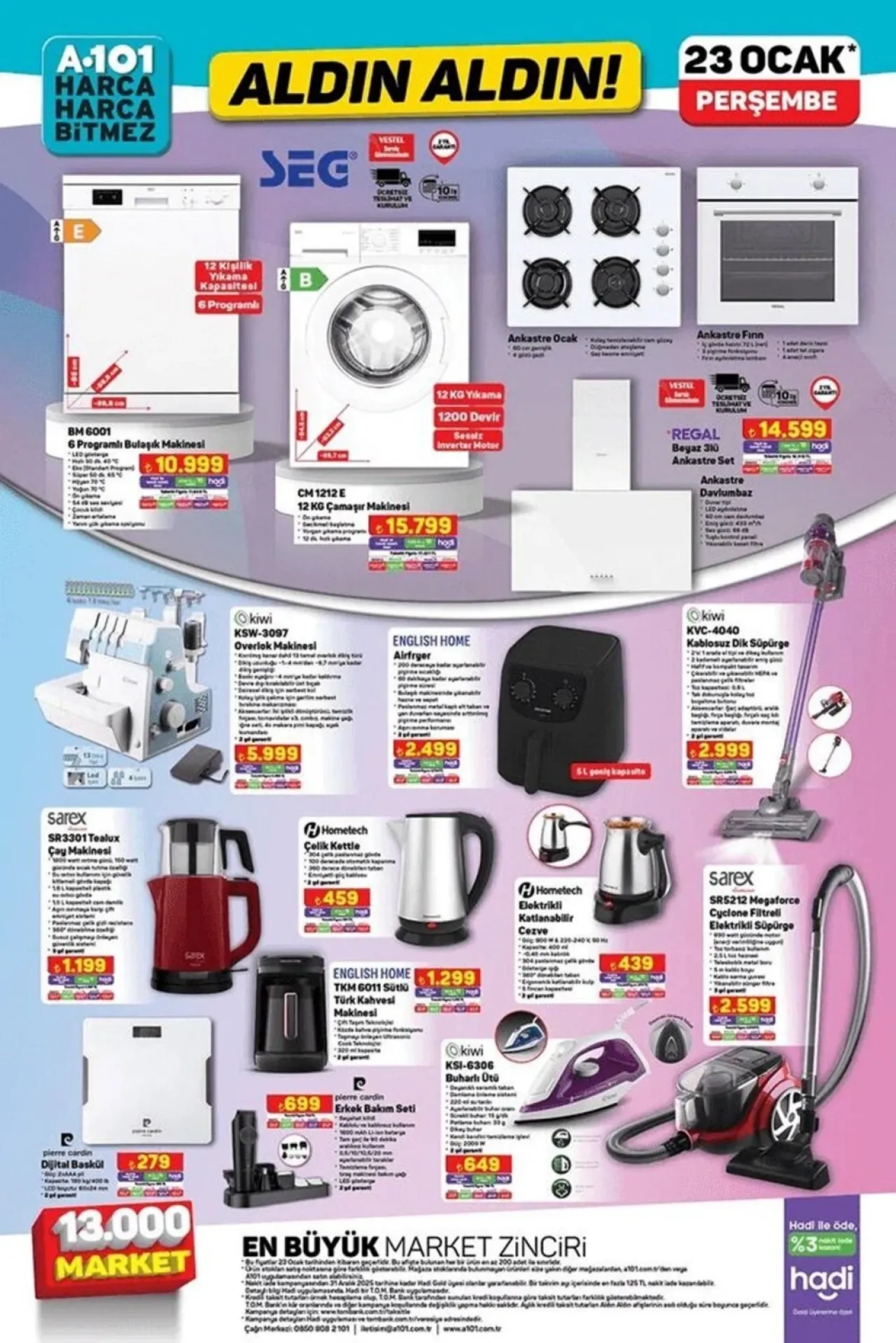 Çantasını alan A101'e koşuyor: 1 alana 1 bedava olacak - Aldın aldın