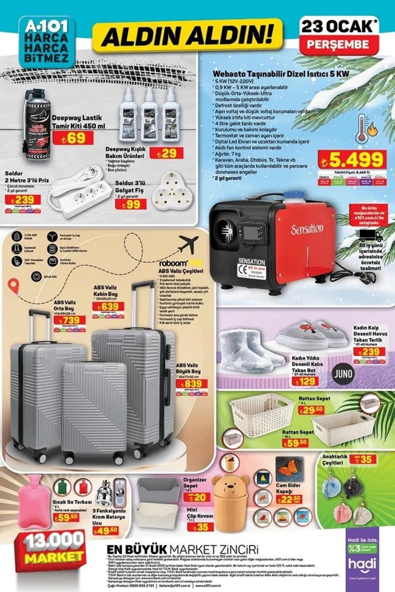 Çantasını alan A101'e koşuyor: 1 alana 1 bedava olacak - Aldın aldın