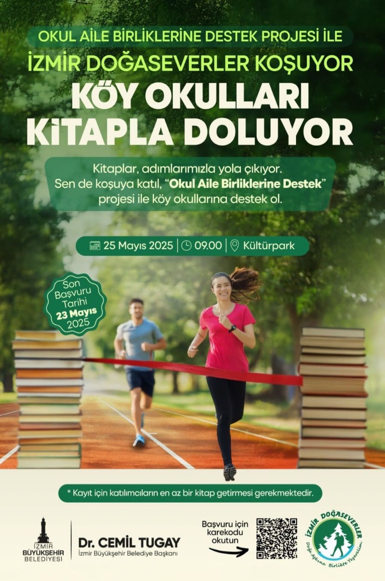 İzmir'de doğayla iç içe kitap seferberliği: Son başvuru 23 Mayıs!