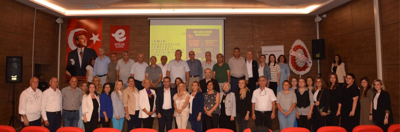 İzmir Gazeteciler Cemiyeti, şiddetle mücadelede yeni bir adım attı