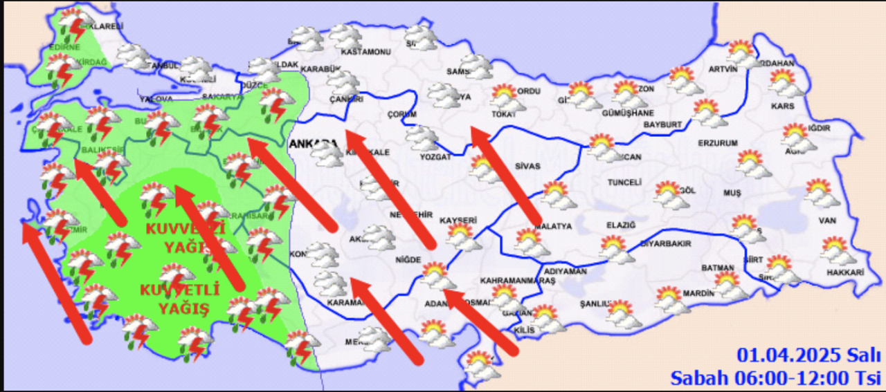 İzmir'de yağmurlu hava kaç gün sürecek? 1,2,3,4,5 Nisan günleri için bilgilendirme yapıldı