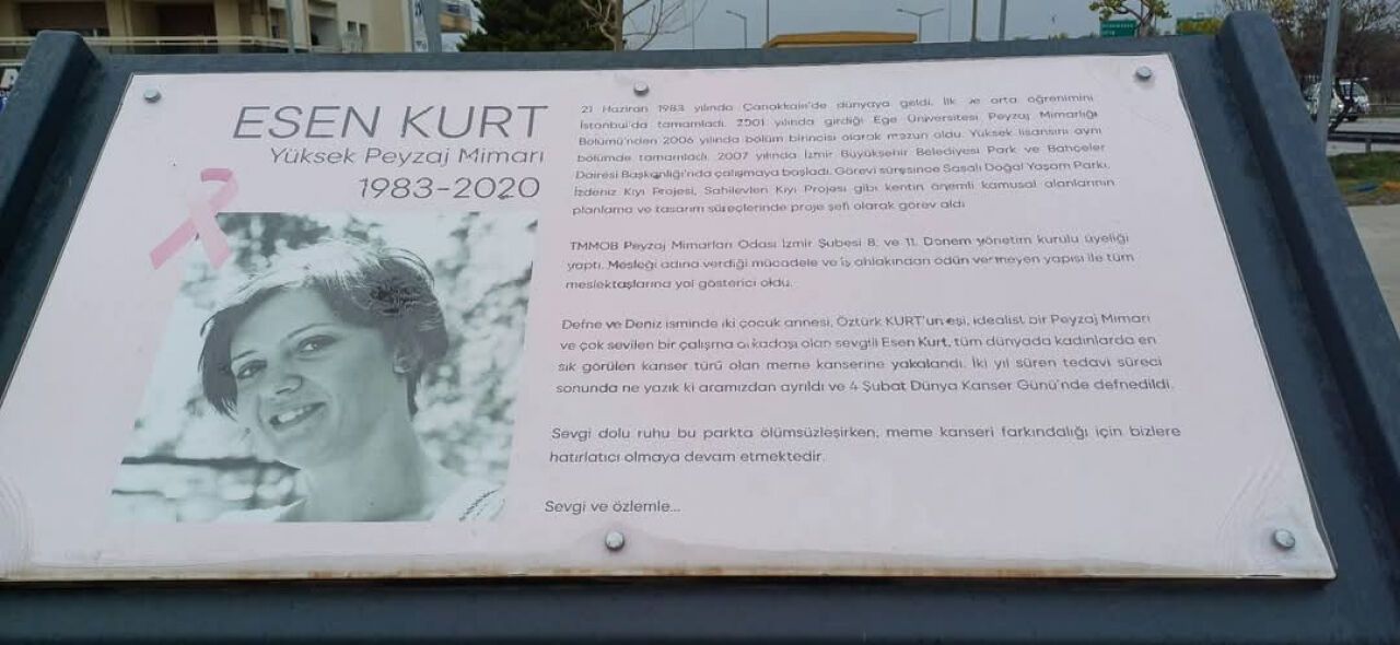 Adını taşıyan parkta eğitim aldılar