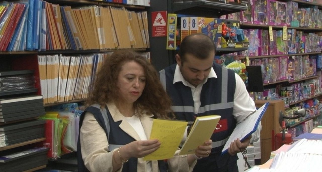 81 ilde eş zamanlı kırtasiye ürün denetimi
