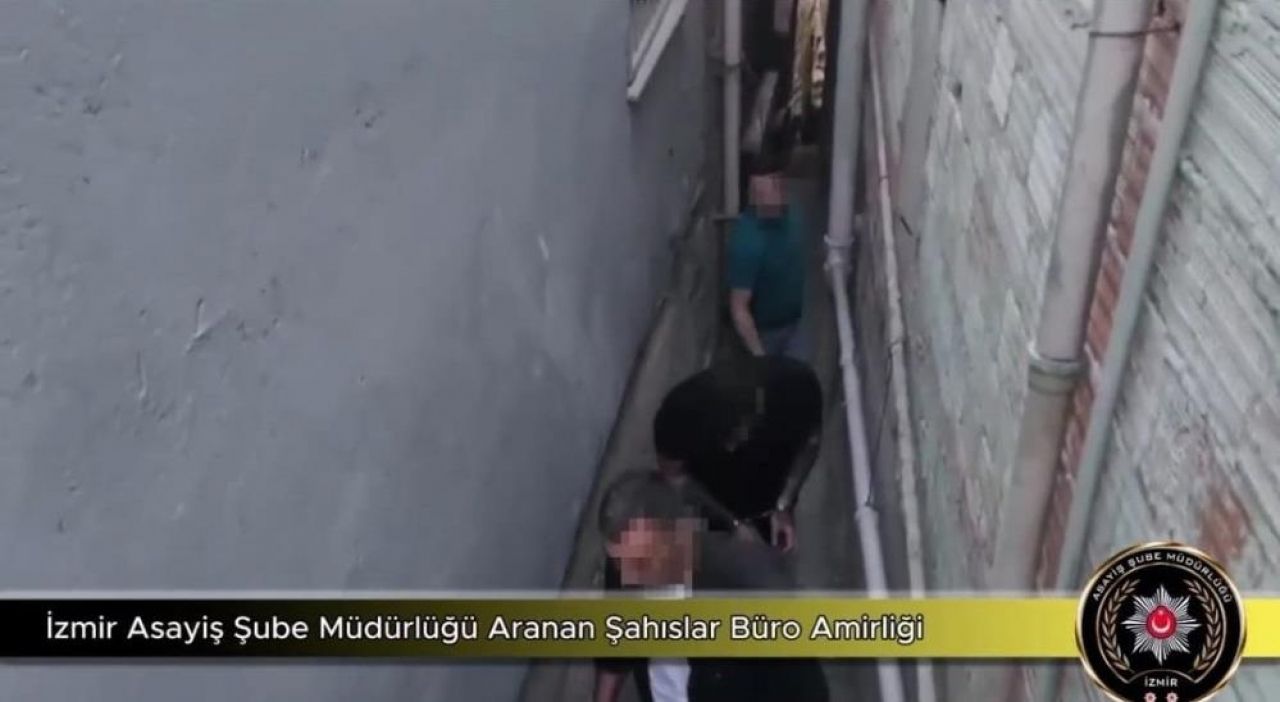 İzmir'de firari hükümlü avı: Saklandığı yer pes dedirtti!
