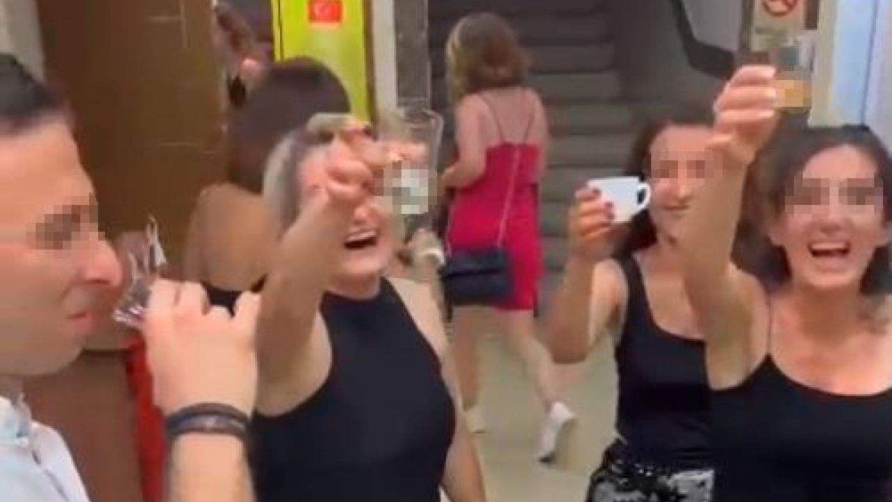 İzmir'de devlet okulunda şampanya patlatılmıştı: Yeni görüntüler ortaya çıktı