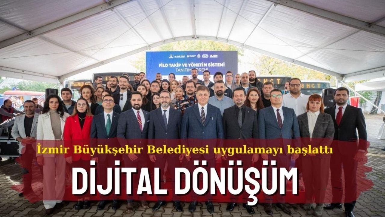 İzmir’de dijital ulaşım dönemi başlıyor