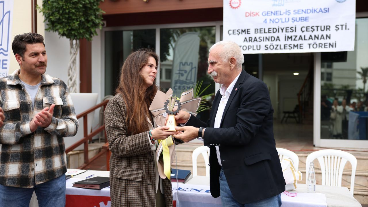 İzmir’de ilk imzayı Çeşme Belediyesi attı