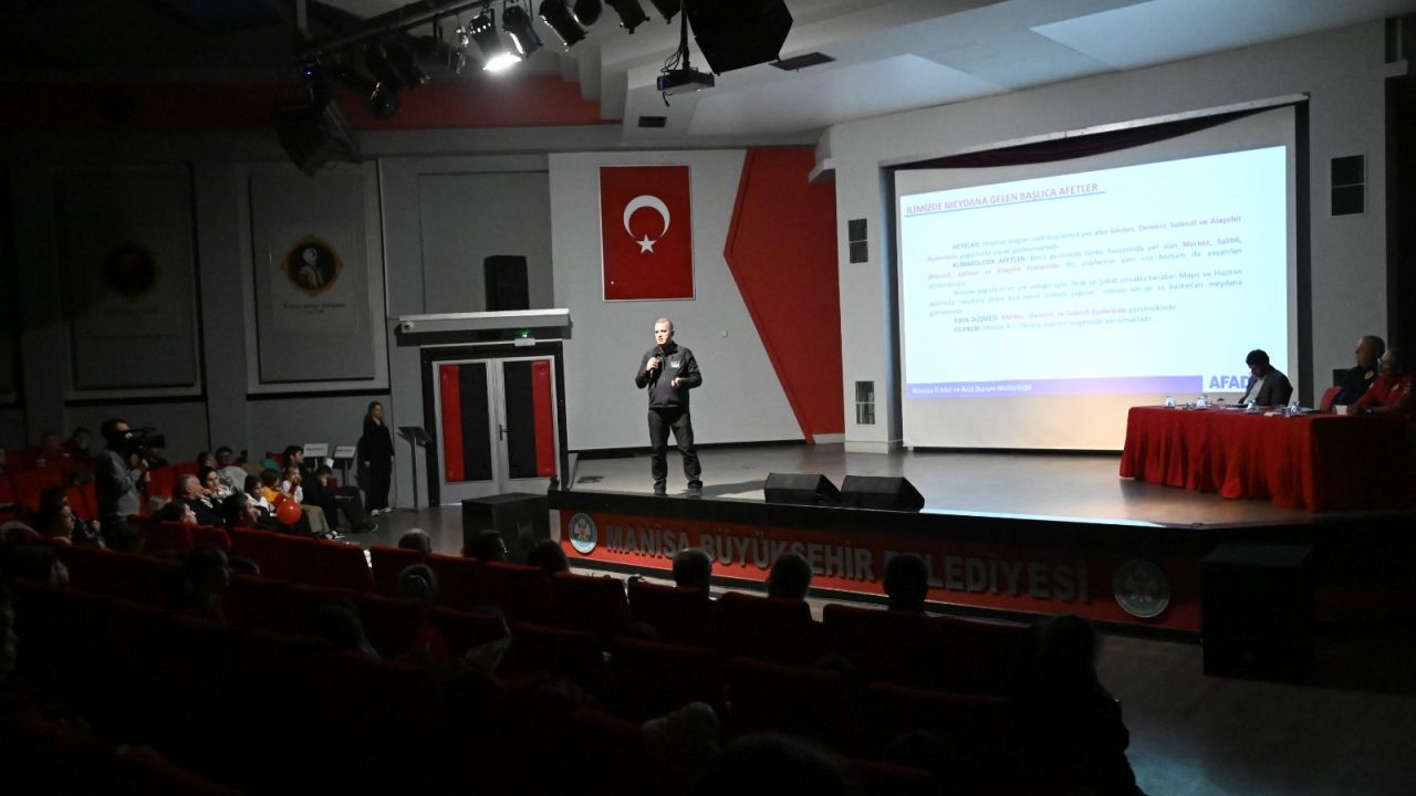 Manisa’da 'Afet Farkındalık Eğitimi'