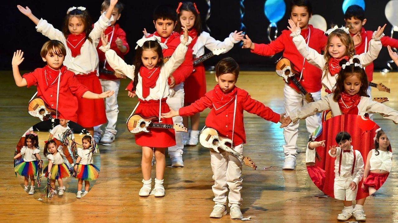 Yuvamız İzmir çocukları 23 Nisan'ı coşkuyla kutladı