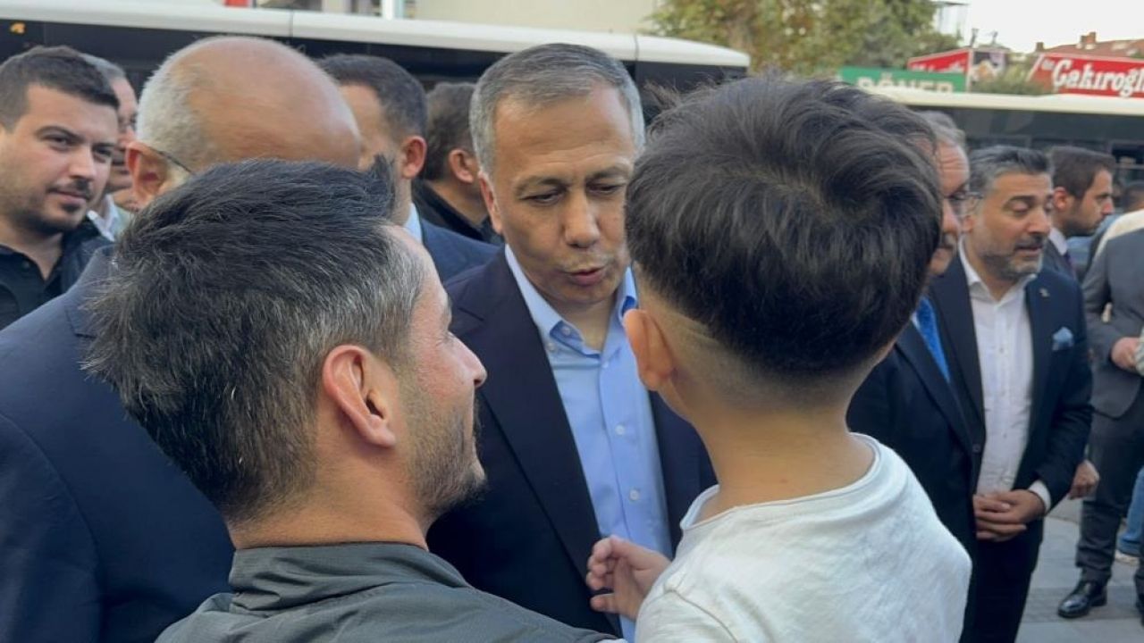 Bakan Yerlikaya deprem bölgesinde