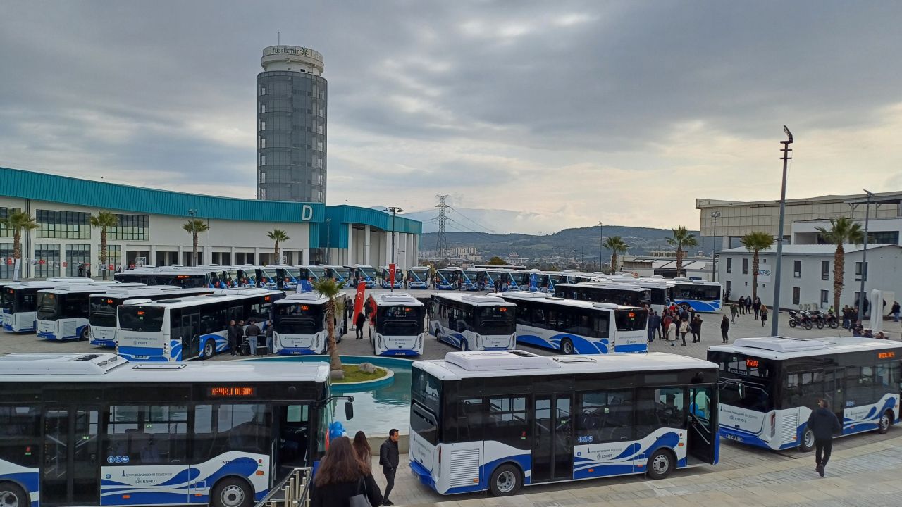 ESHOT'a 41 yeni otobüs