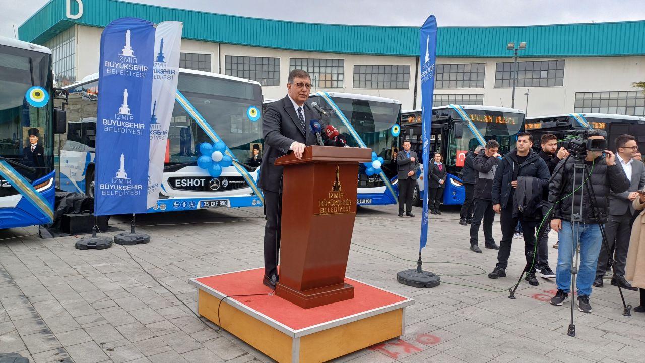 ESHOT'a 41 yeni otobüs