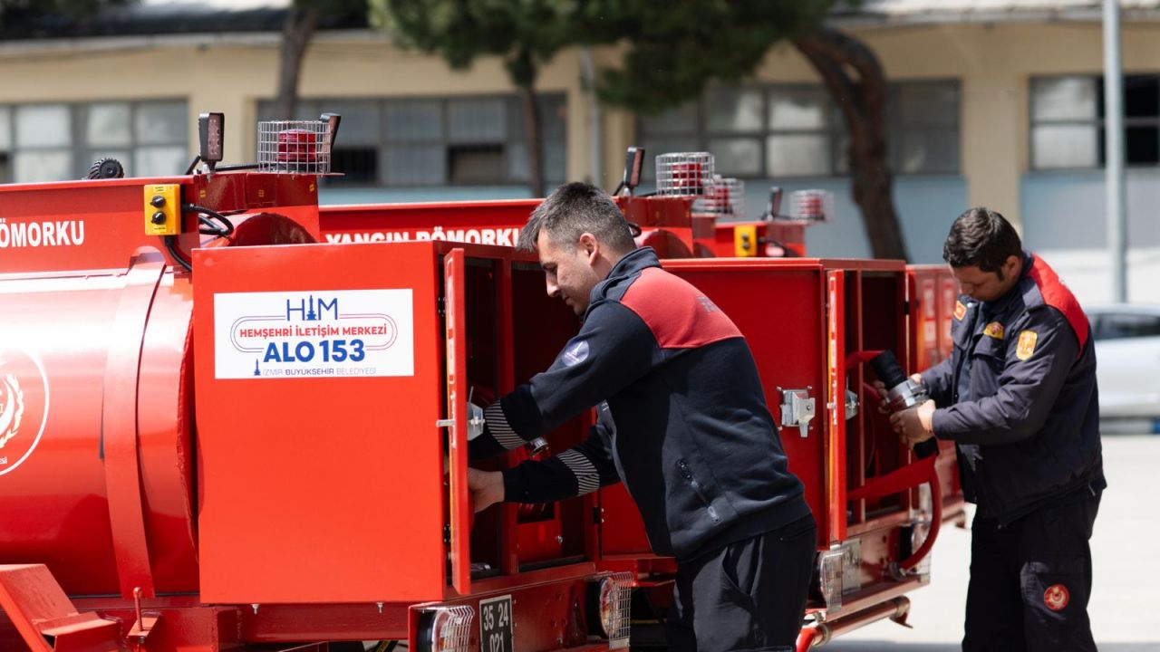 İzmir'in orman köylerine tanker dağıtımı başladı