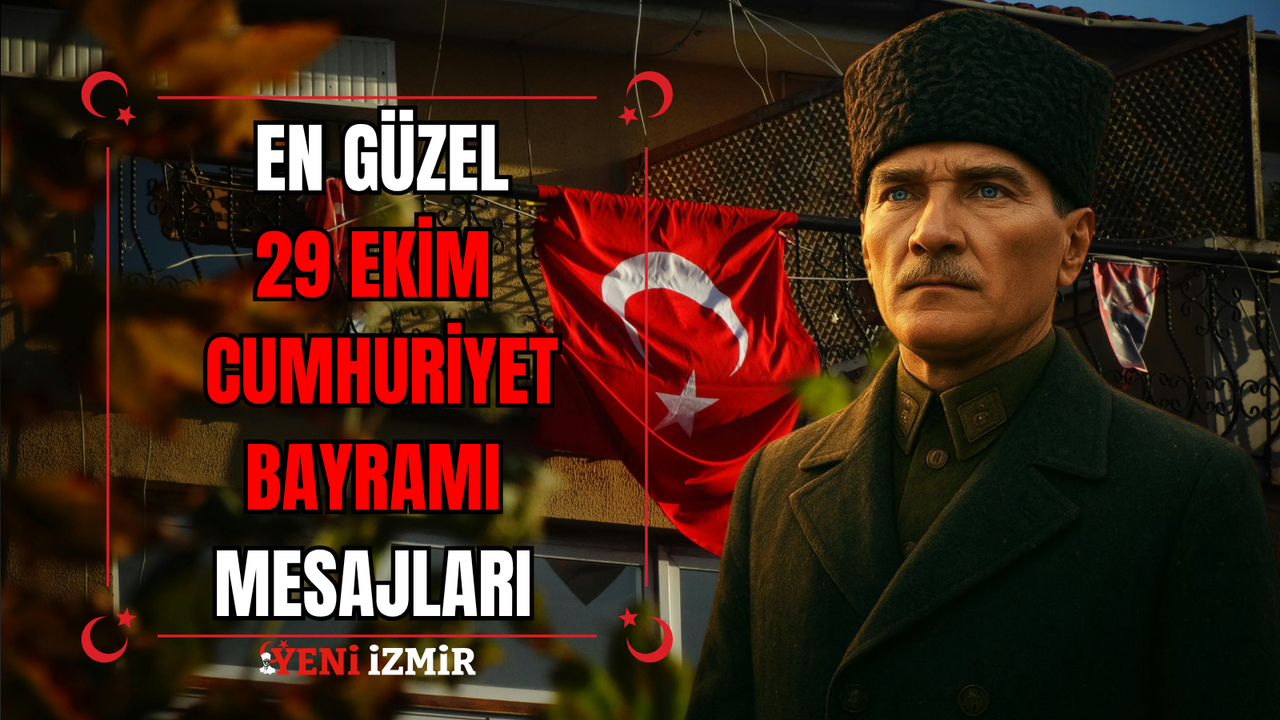 29 Ekim Cumhuriyet Bayramı mesajları ve sözleri 2025: En güzel kutlama mesajları!