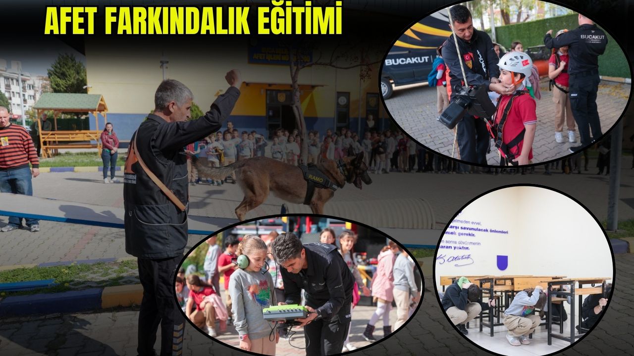 Buca, afetlere karşı bilinçleniyor