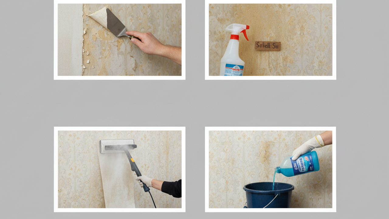Bu tüyolarla duvar kağıdı çıkarmak artık dert değil!