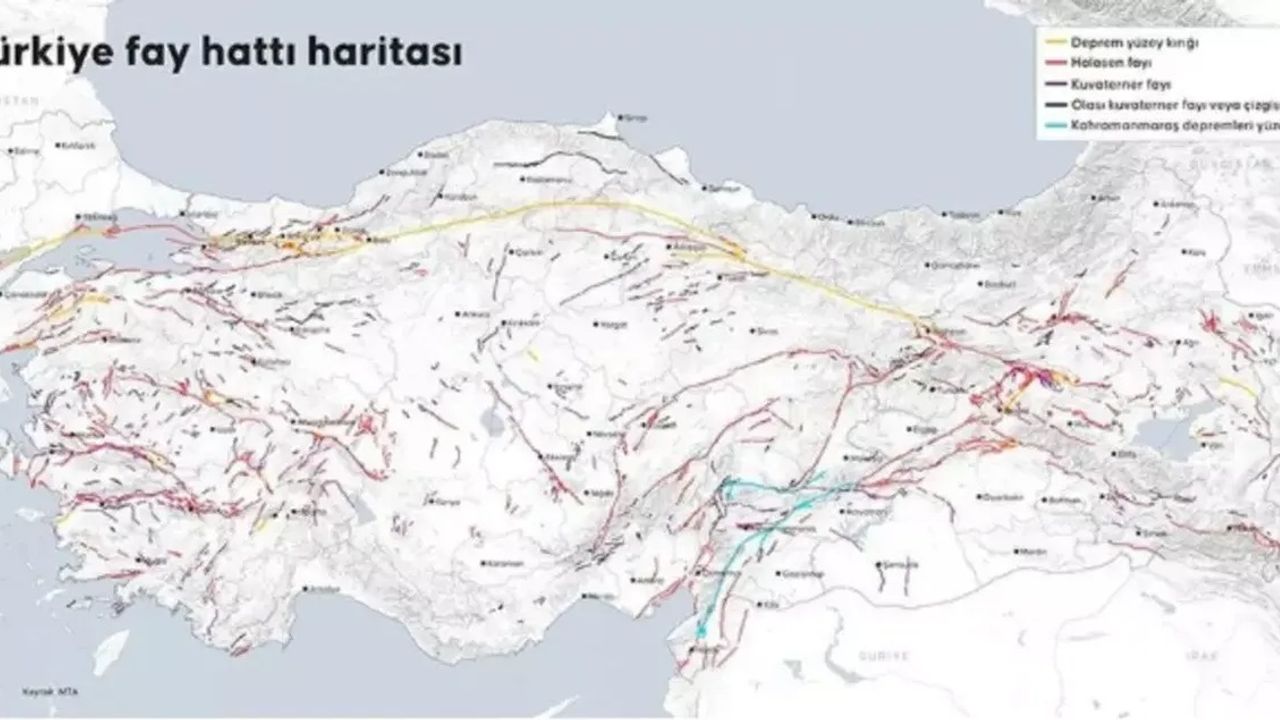 Deprem riski en yüksek iller hangileri? Deprem risk haritası güncellendi