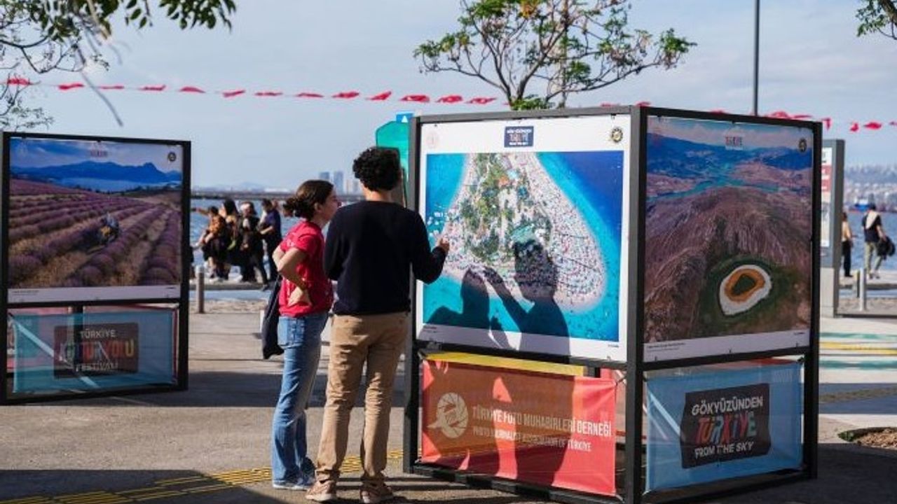 'Gökyüzünden Türkiye' fotoğraf sergisi İzmir’de