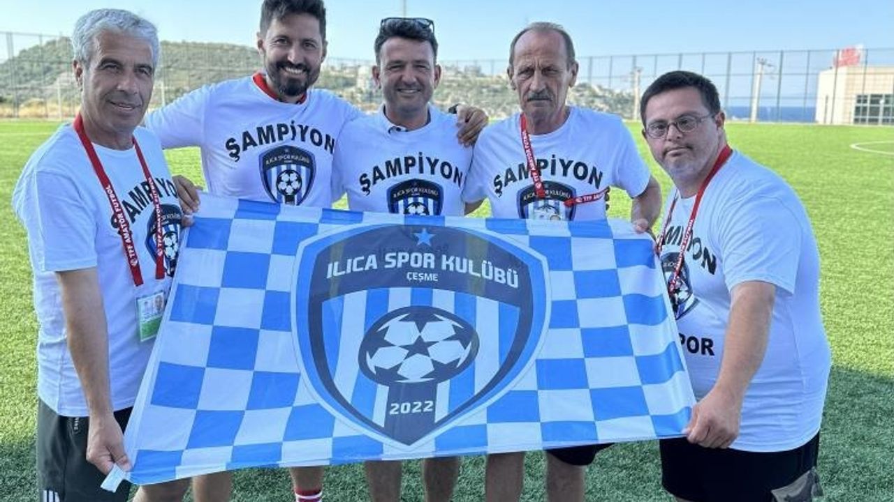 Ilıcaspor’un down sendromlu antrenörü Çağrı Sunay ilham kaynağı