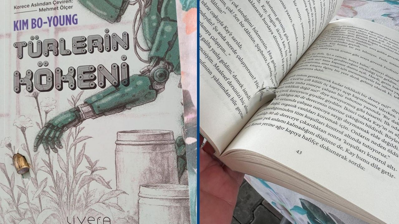 İzmir Kitap Fuarı’nda yayınevi standına mermi bırakıldı