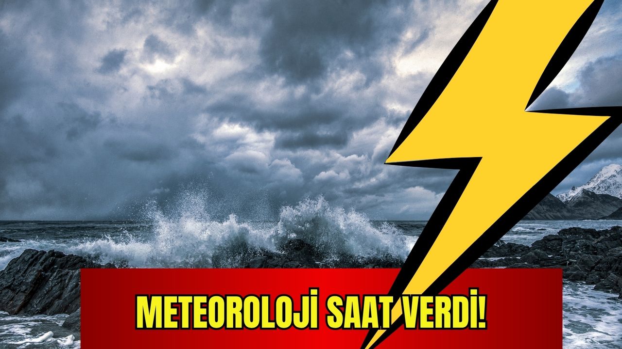 İzmir’de fırtına uyarısı: Meteoroloji saat verdi!