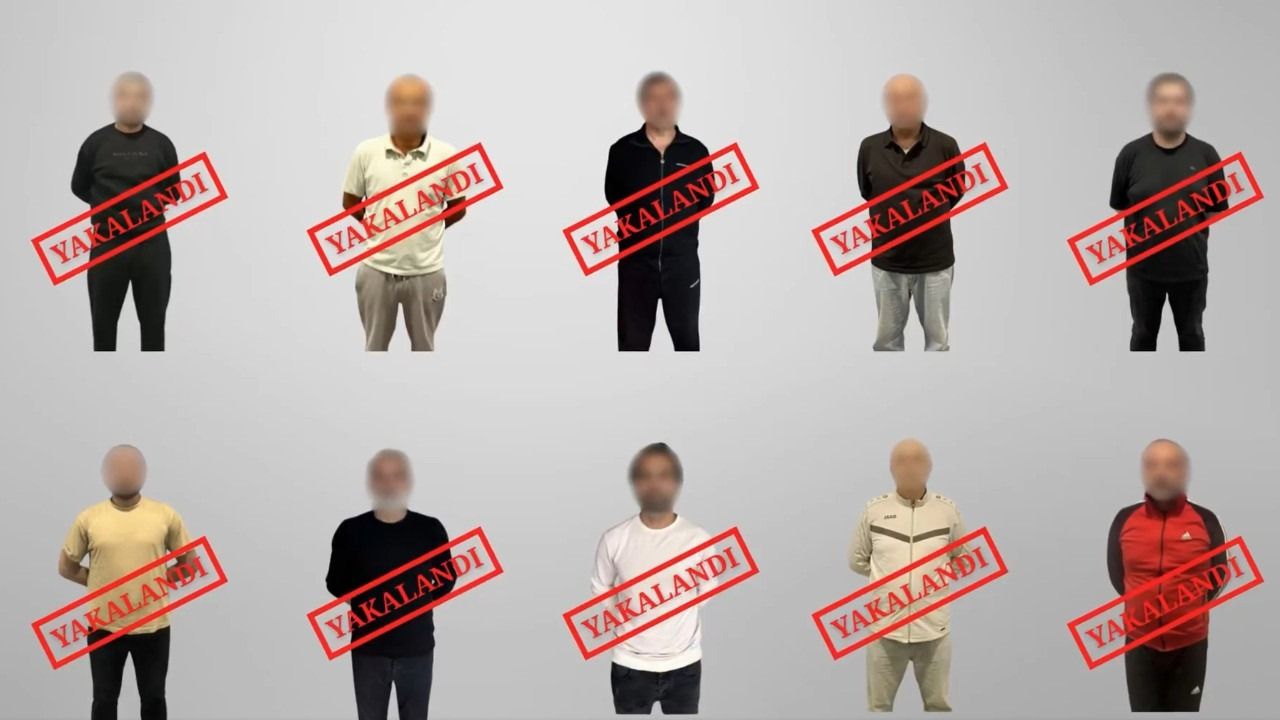 Yurtdışına kaçan 10 şüpheli Türkiye’ye getirildi