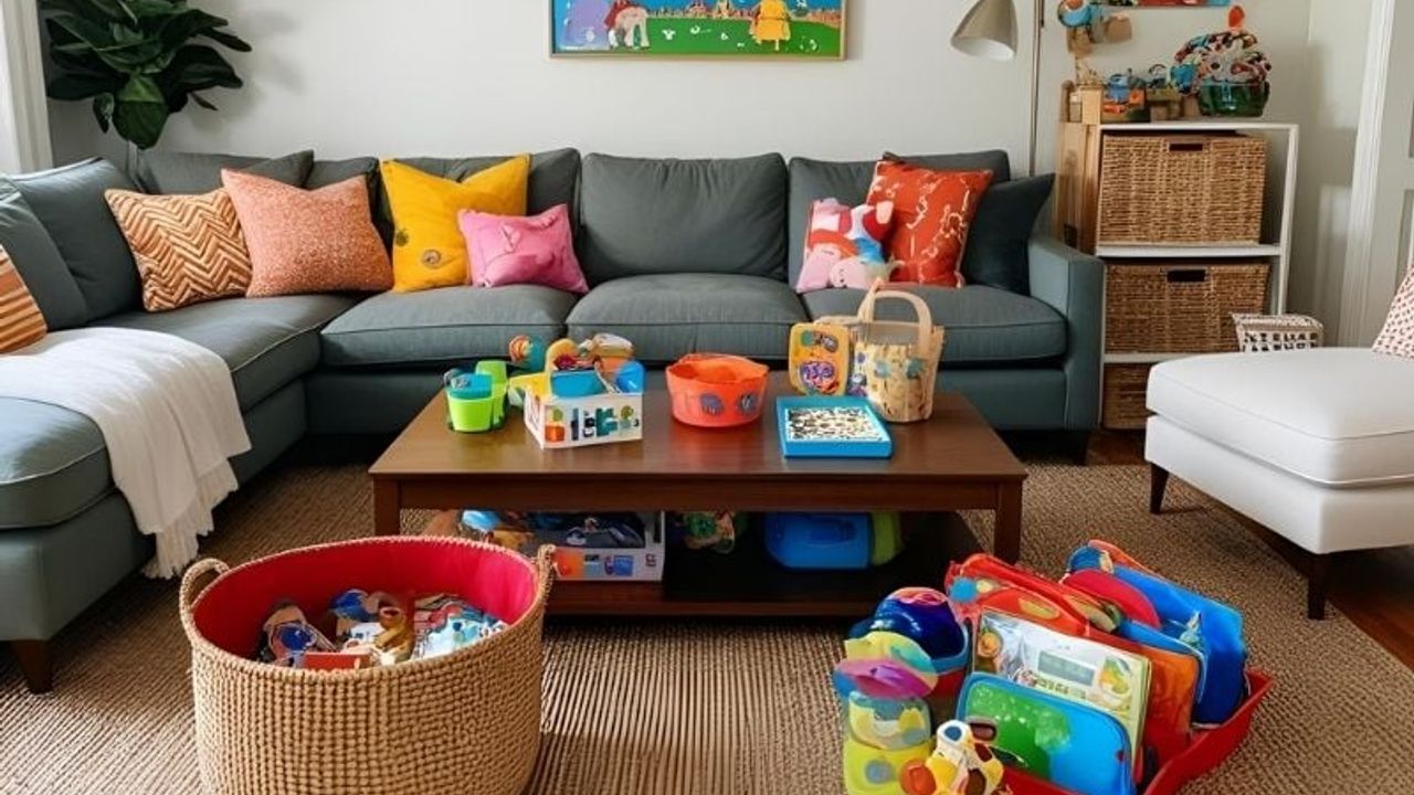 Oturma odanızda kaos mu var? İşte oturma odasında dağınıklığı bitiren 5 yöntem