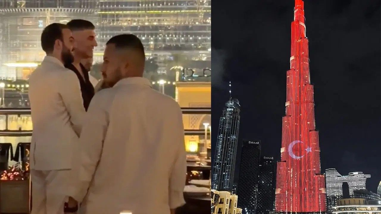 Türk Bayrağı Burj Khalifa’yı sardı: Sedat Peker detayı dikkat çekti