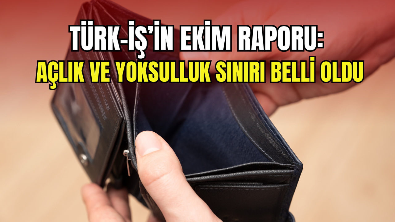 Yoksulluk sınırı 92 bin lirayı aştı!