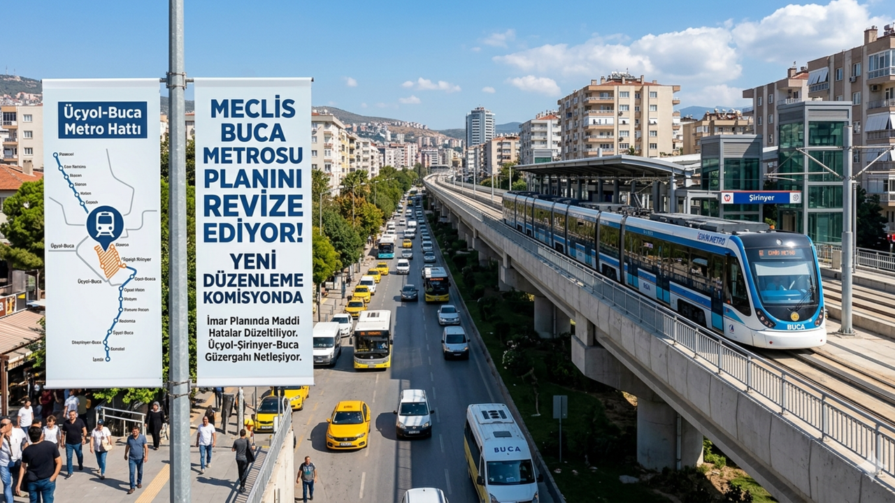 Buca metrosu imar planındaki maddi hatalar mecliste!