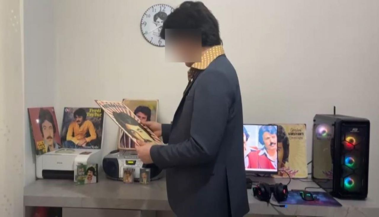 Ferdi Tayfur hayranlığı ile bilinen genç gözaltına alındı