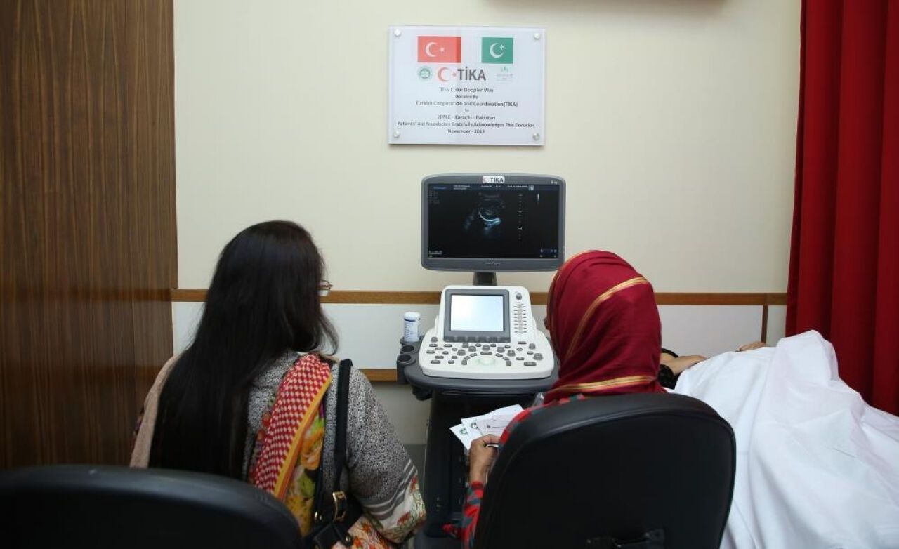 TİKA'dan Pakistan'a sağlık desteği