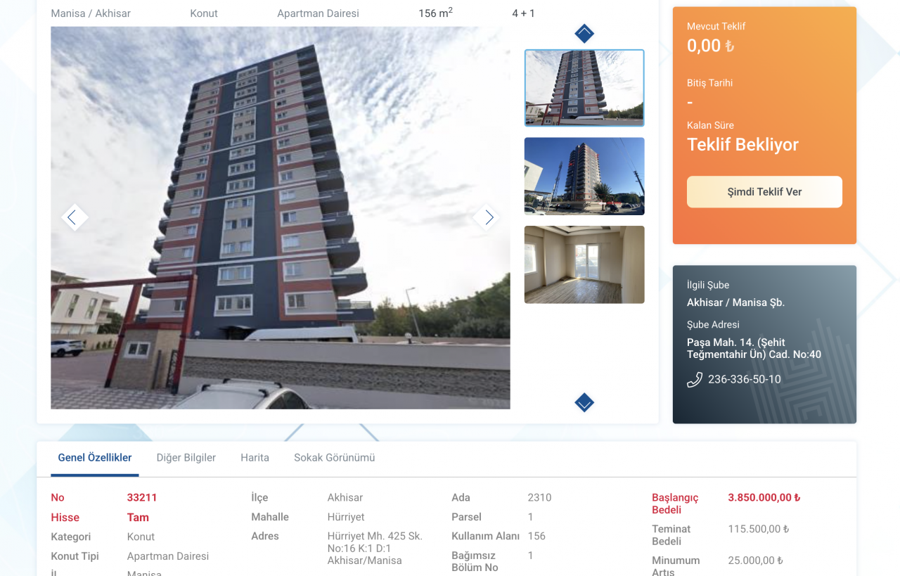 Halkbank Manisa'da konut satacak: 115 Bin 500 TL teminat istiyor, ev almak isteyenler baksın