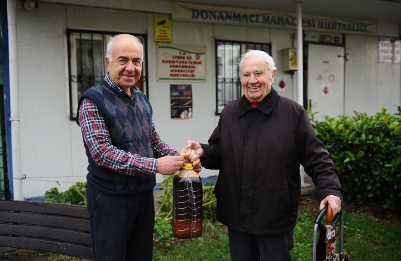 Atık yağlar doğaya kazandırıldı!