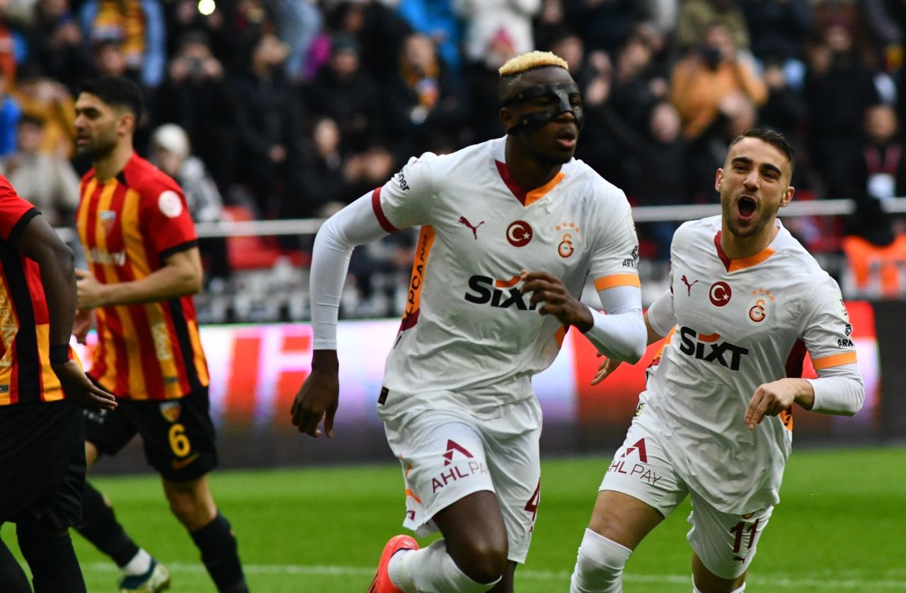 Galatasaray, Kayserispor karşısında 5. yıldız için sahaya çıkacak!
