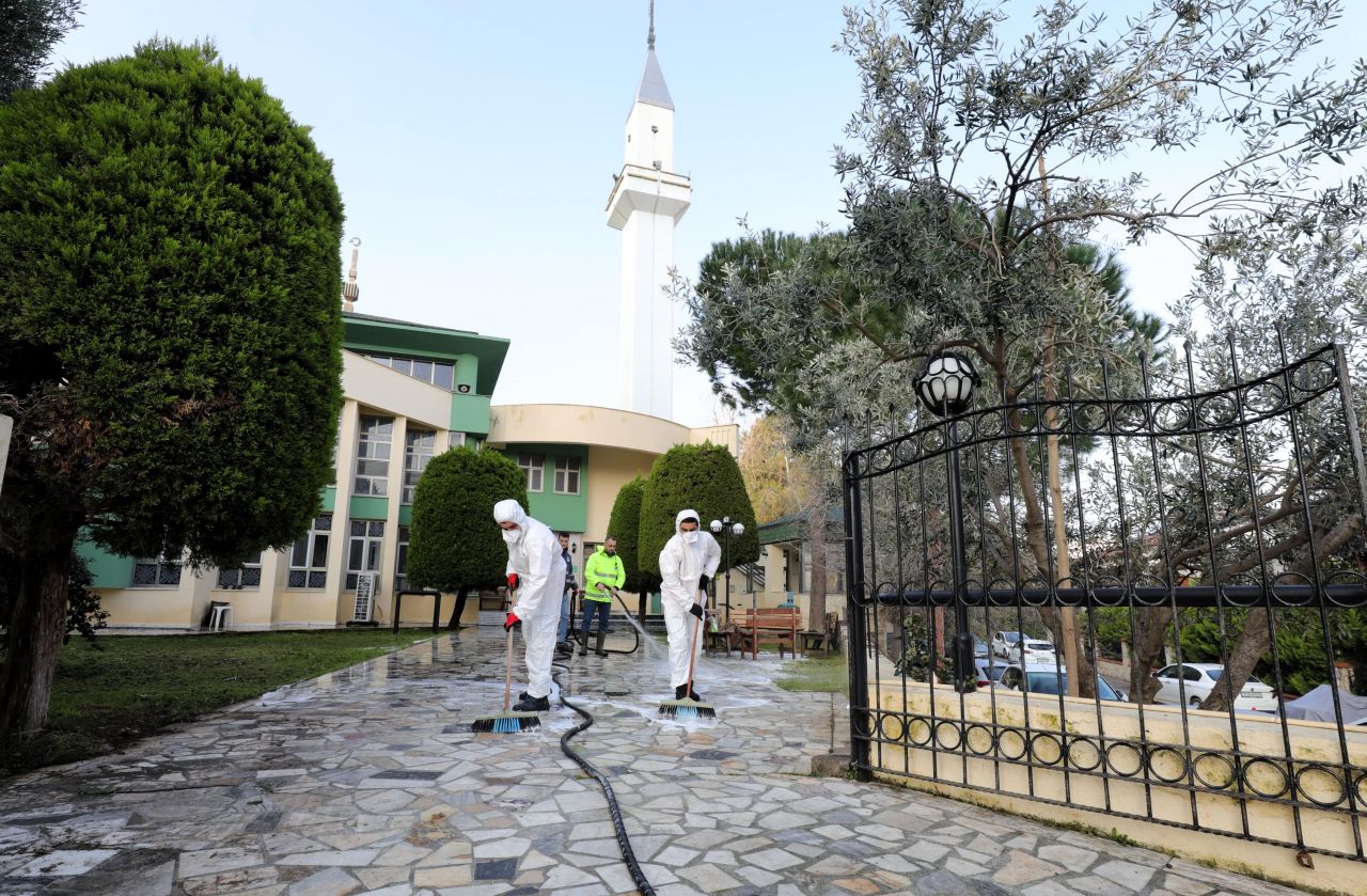 Ramazan öncesi camilerde hijyen seferberliği