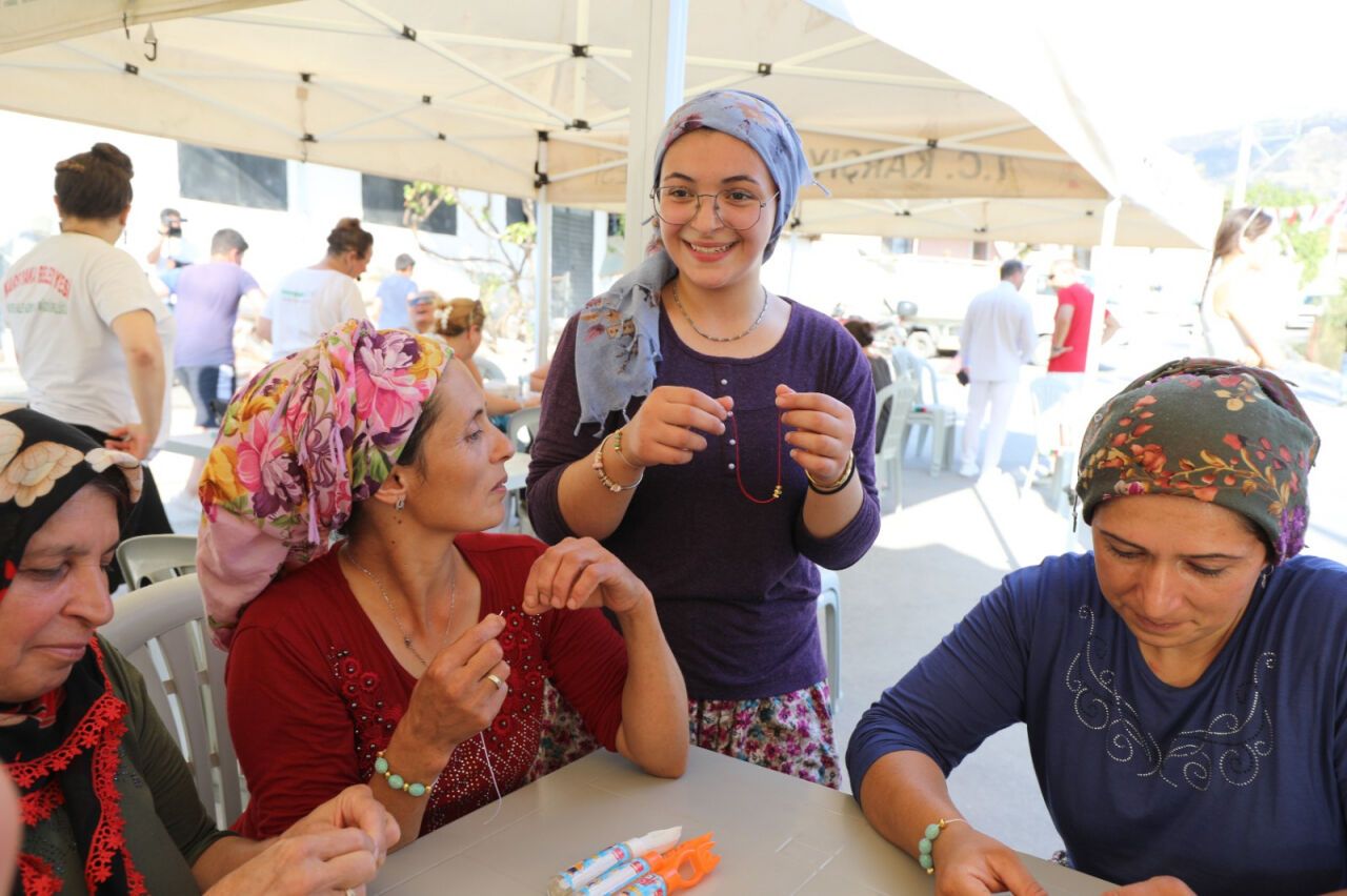 'Sokak Senin' etkinliği Sancaklı'da umut yeşertti