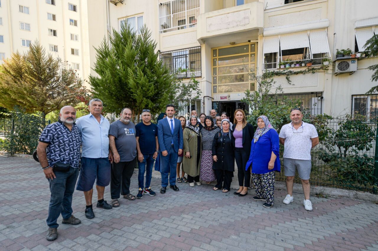 Yangın sonrası tamirata başlandı