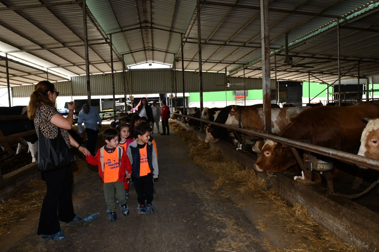 Çiğli'de çocuklar için doğa ve hayvanlarla dolu renkli gün