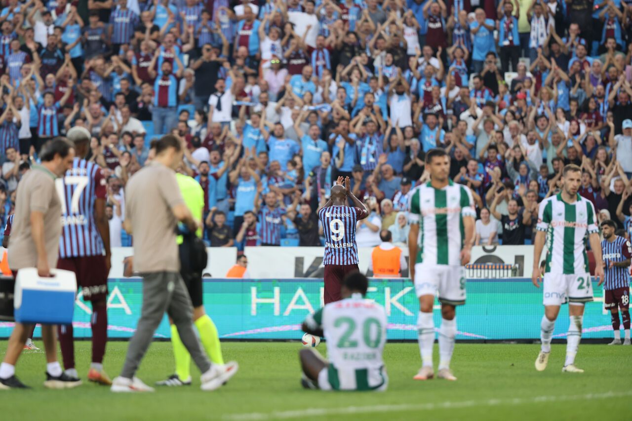 Trabzonspor 3 golle kötü gidişata dur dedi